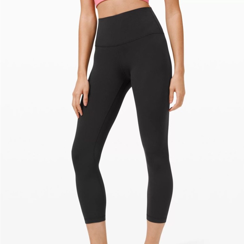 Lululemon Cropped Align Leggings Black